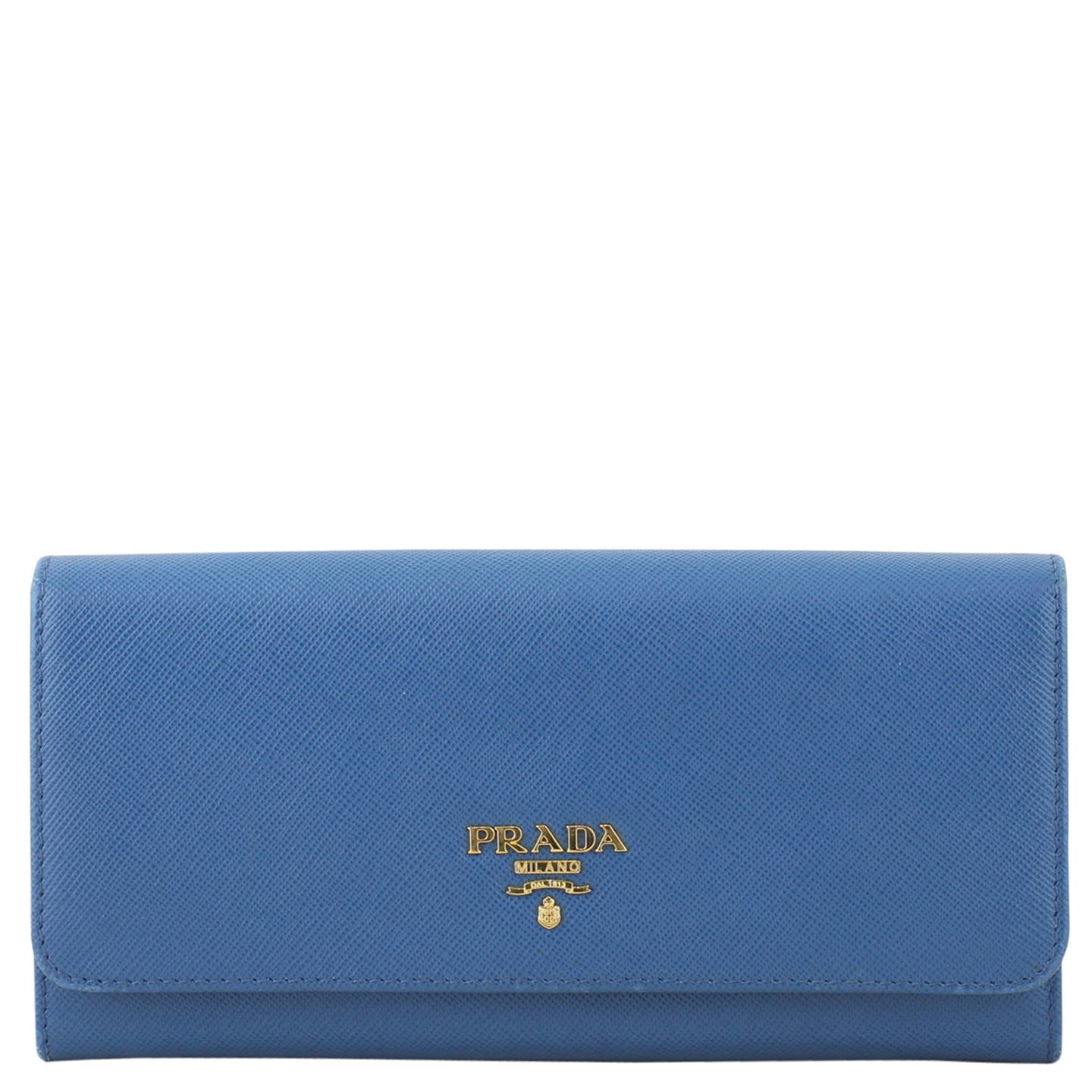 Prada Saffiano Continental Wallet Front