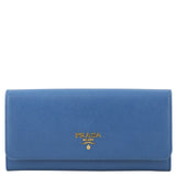 Prada Saffiano Continental Wallet Front