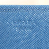 Prada Saffiano Continental Wallet Stamp