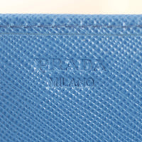 Prada Saffiano Continental Wallet Stamp