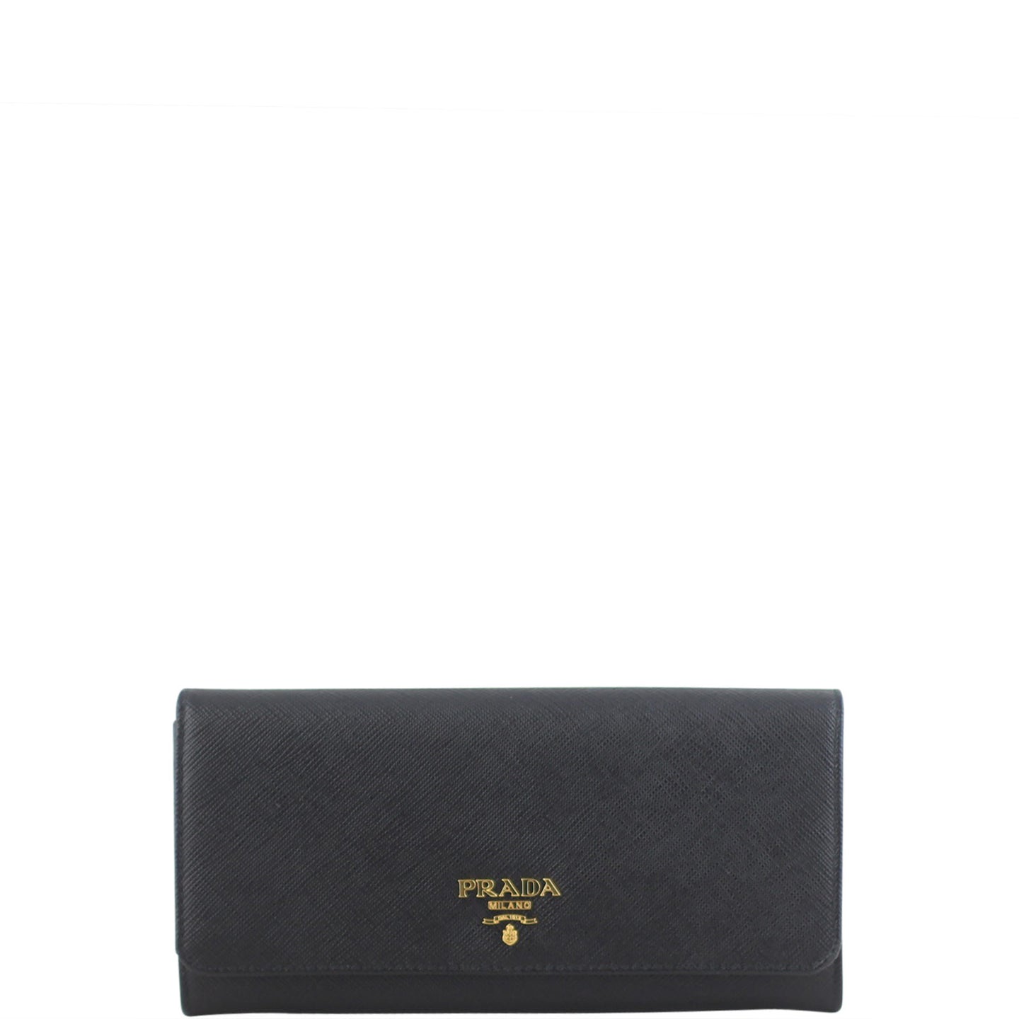 Prada Saffiano Wallet Front