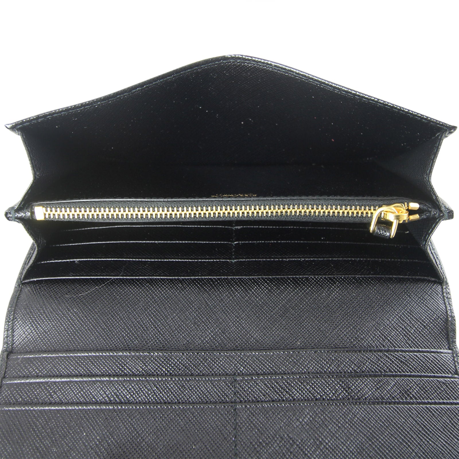 Prada Saffiano Wallet Interior