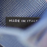 Prada Saffiano Lux Chain Wallet Stamp