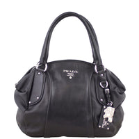 Prada Cervo Antik Bauletto Bowler Front