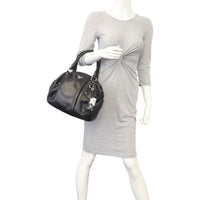 Prada Cervo Antik Bauletto Bowler Mannequin