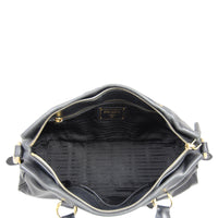 Prada Soft Calf Bauletto Bag Interior