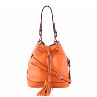 Prada Soft Calf Bucket Bag Front
