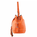 Prada Soft Calf Bucket Bag Left