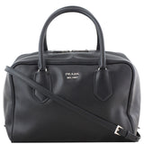 Prada Soft Leather Medium Inside Bag Front Strap