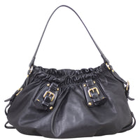 Prada Soft Leather Top Handle Tote Back