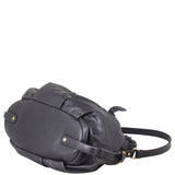 Prada Soft Leather Top Handle Tote Corner