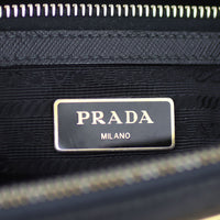 Prada Saffiano Lux Galleria Double Zip Tote Medium Stamp