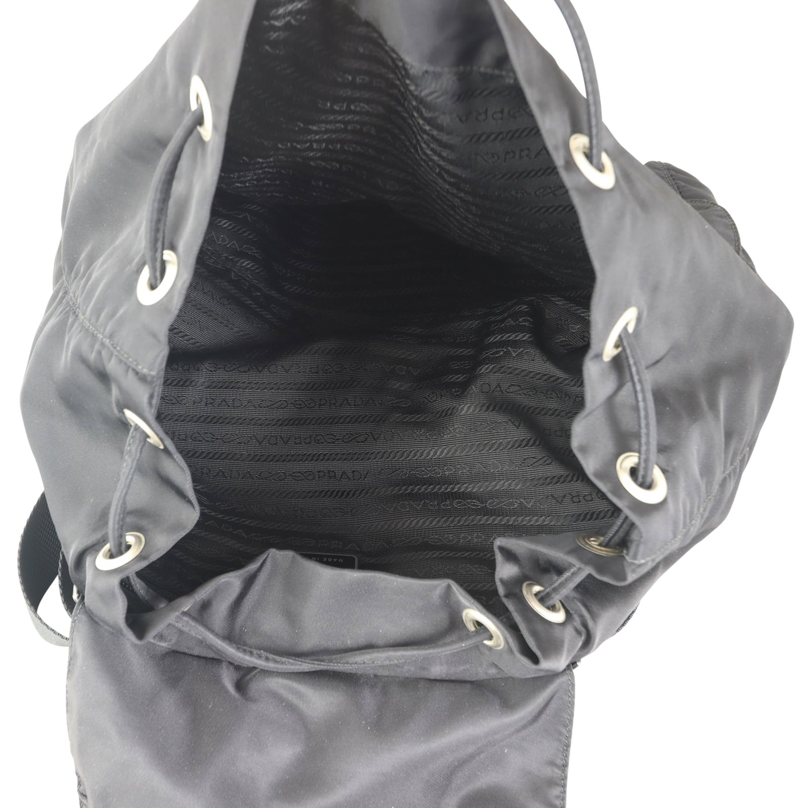 Prada Tessuto Backpack Interior