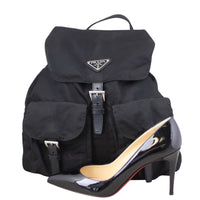 Prada Tessuto Drawstring Backpack Scale