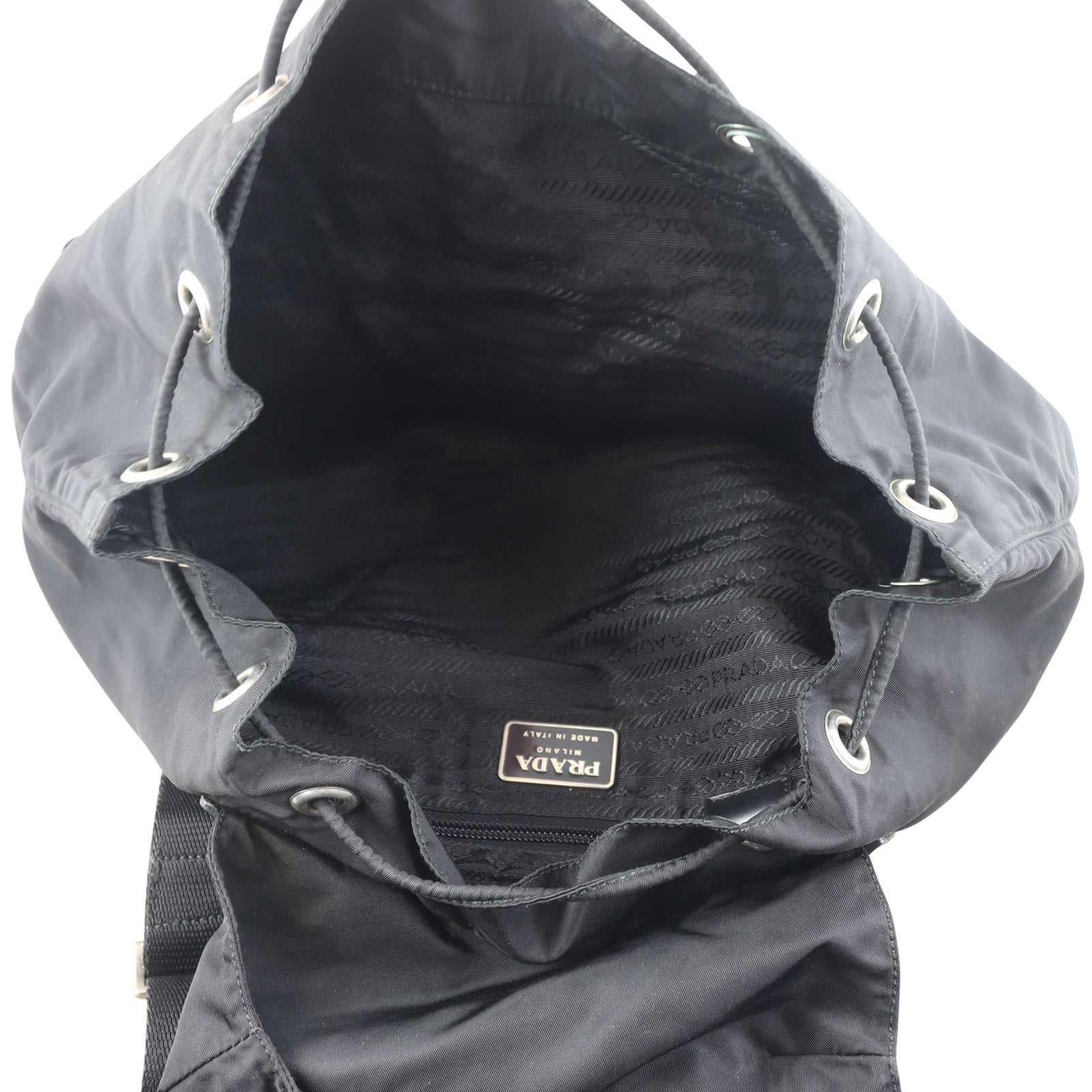 Prada Tessuto Drawstring Backpack