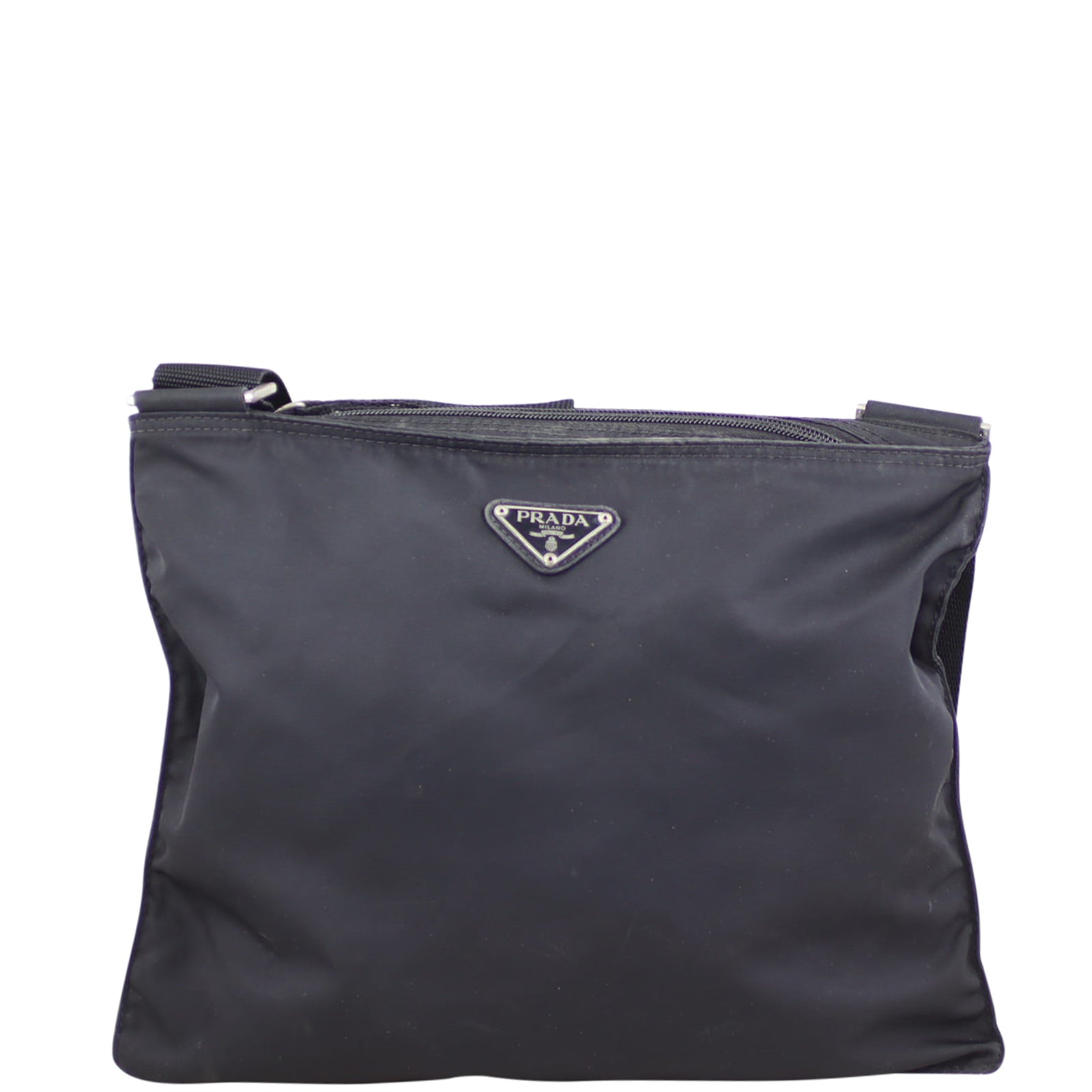 Prada Tessuto Messenger Front