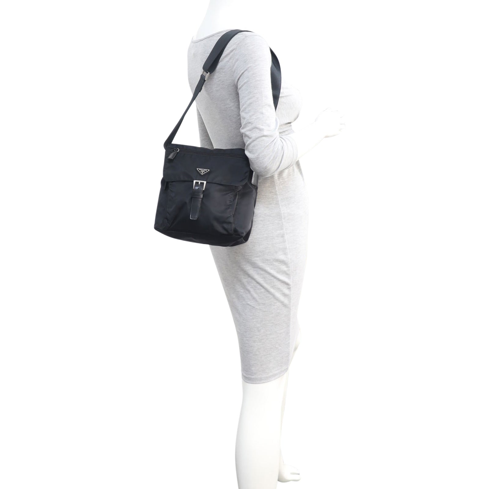 Prada Tessuto Crossbody Bag Mannequin