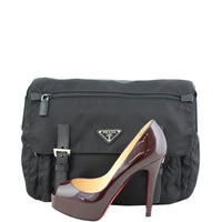 Prada Tessuto Messenger Bag Scale