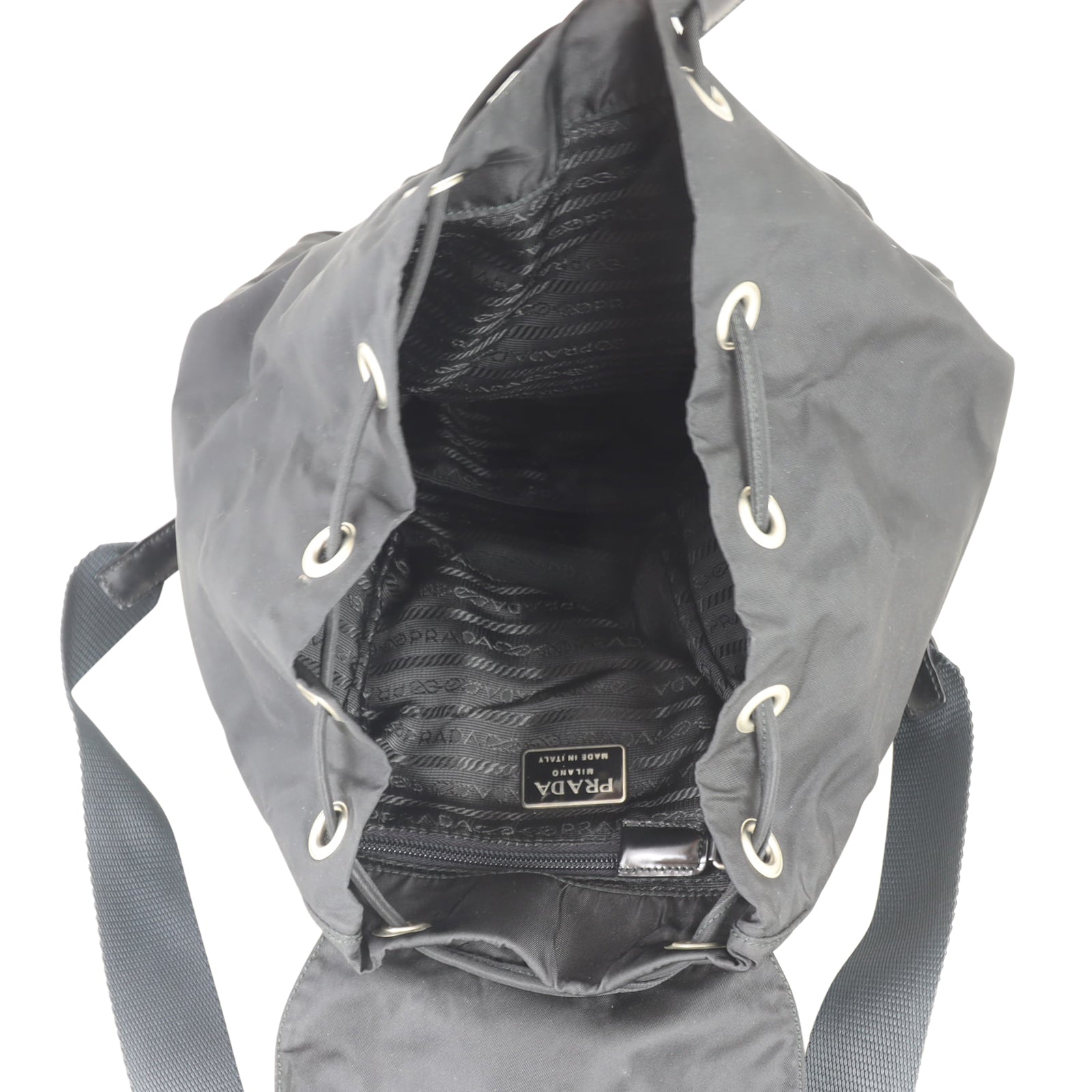 Prada Tessuto Drawstring Backpack – Luxe.It.Fwd