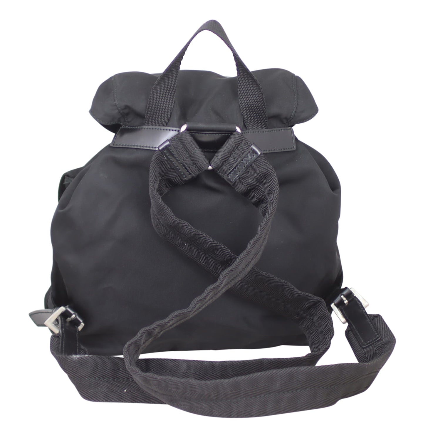 Prada Tessuto Drawstring Backpack Back