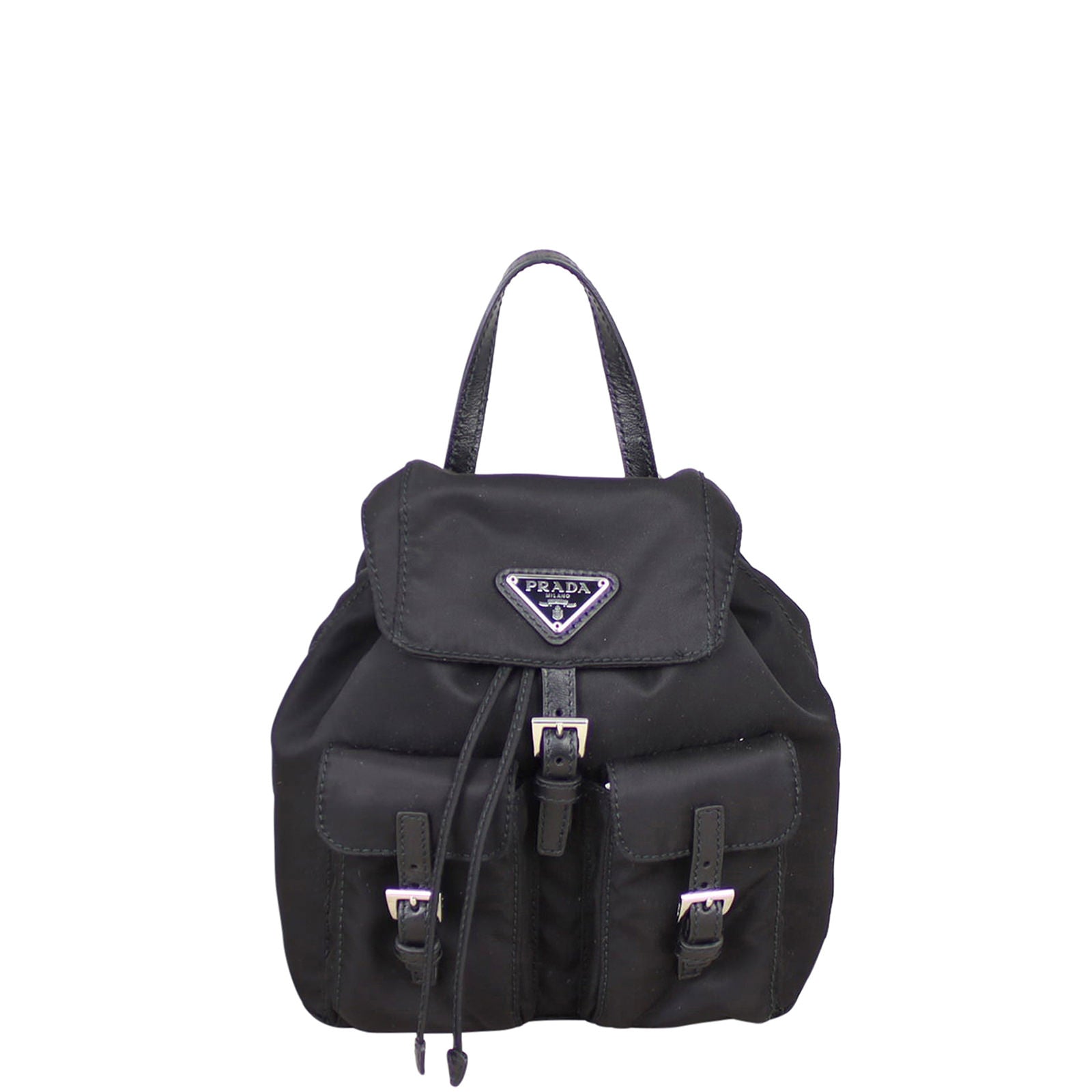 Prada Tessuto Vela Mini Backpack Chain Bag – Luxe.It.Fwd
