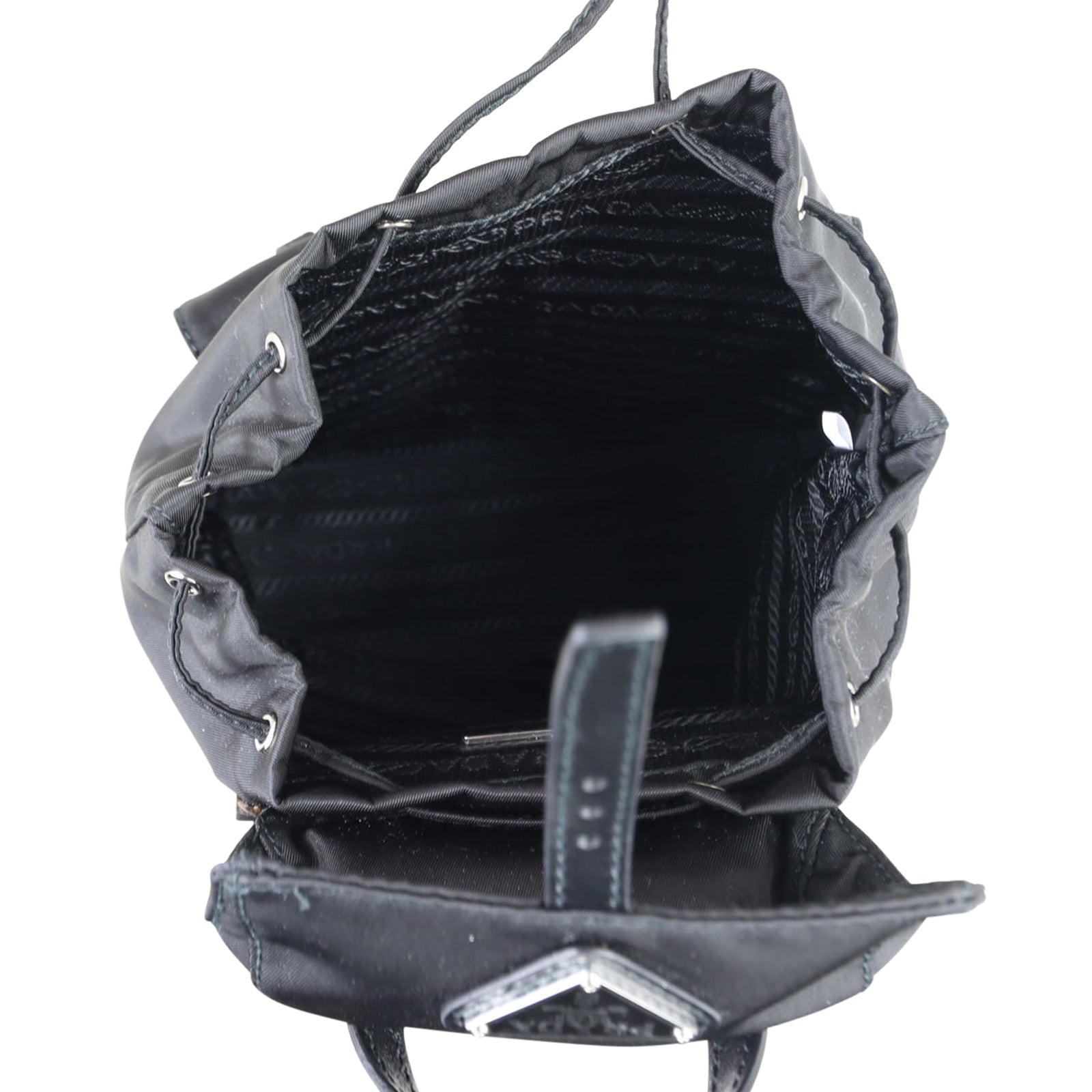 Prada Tessuto Mini Backpack Whole interior