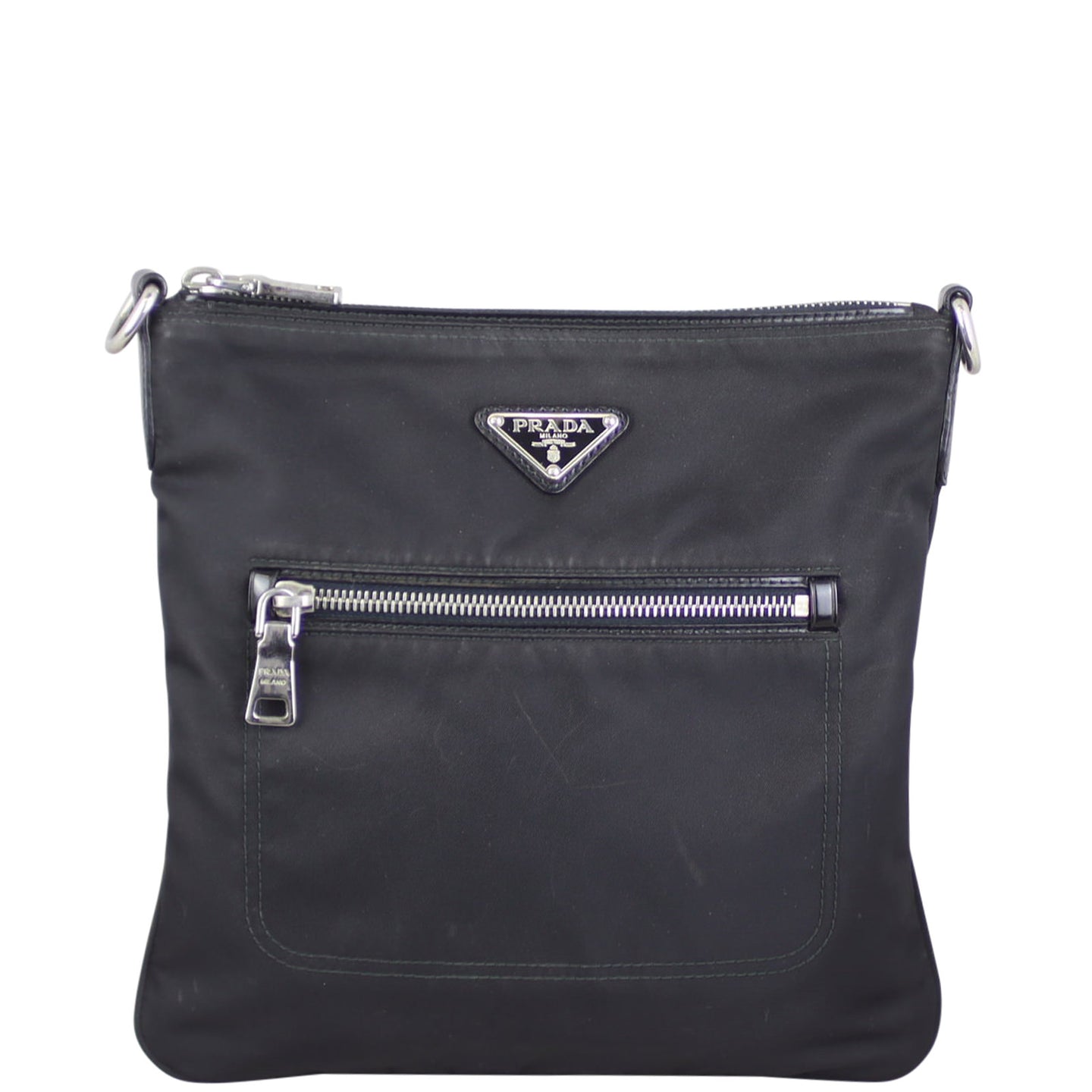 Prada Tessuto Nylon Crossbody Front