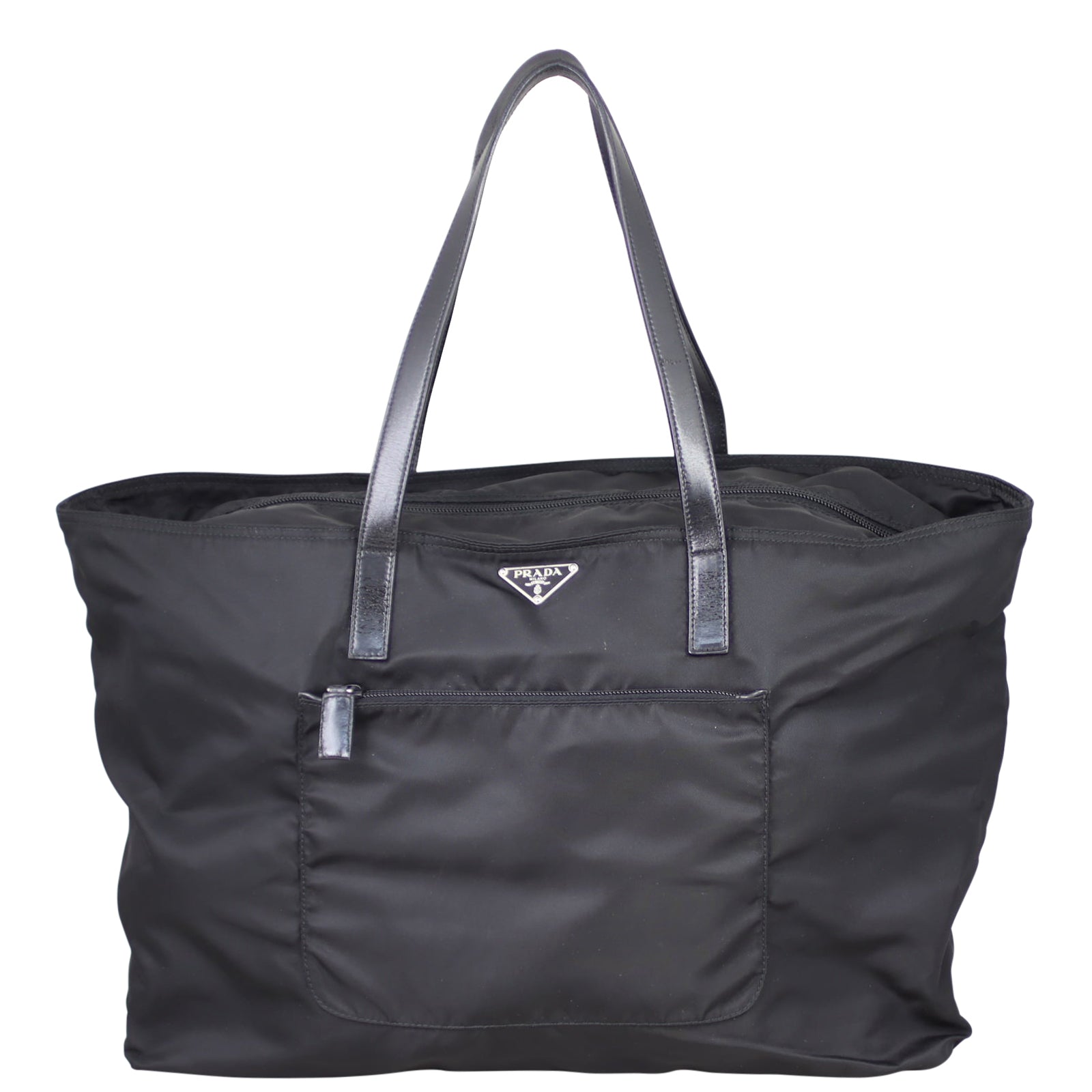 Prada Tessuto Shopping Tote Front