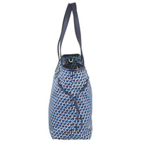 Prada Tessuto Stampato Shopping Tote Left