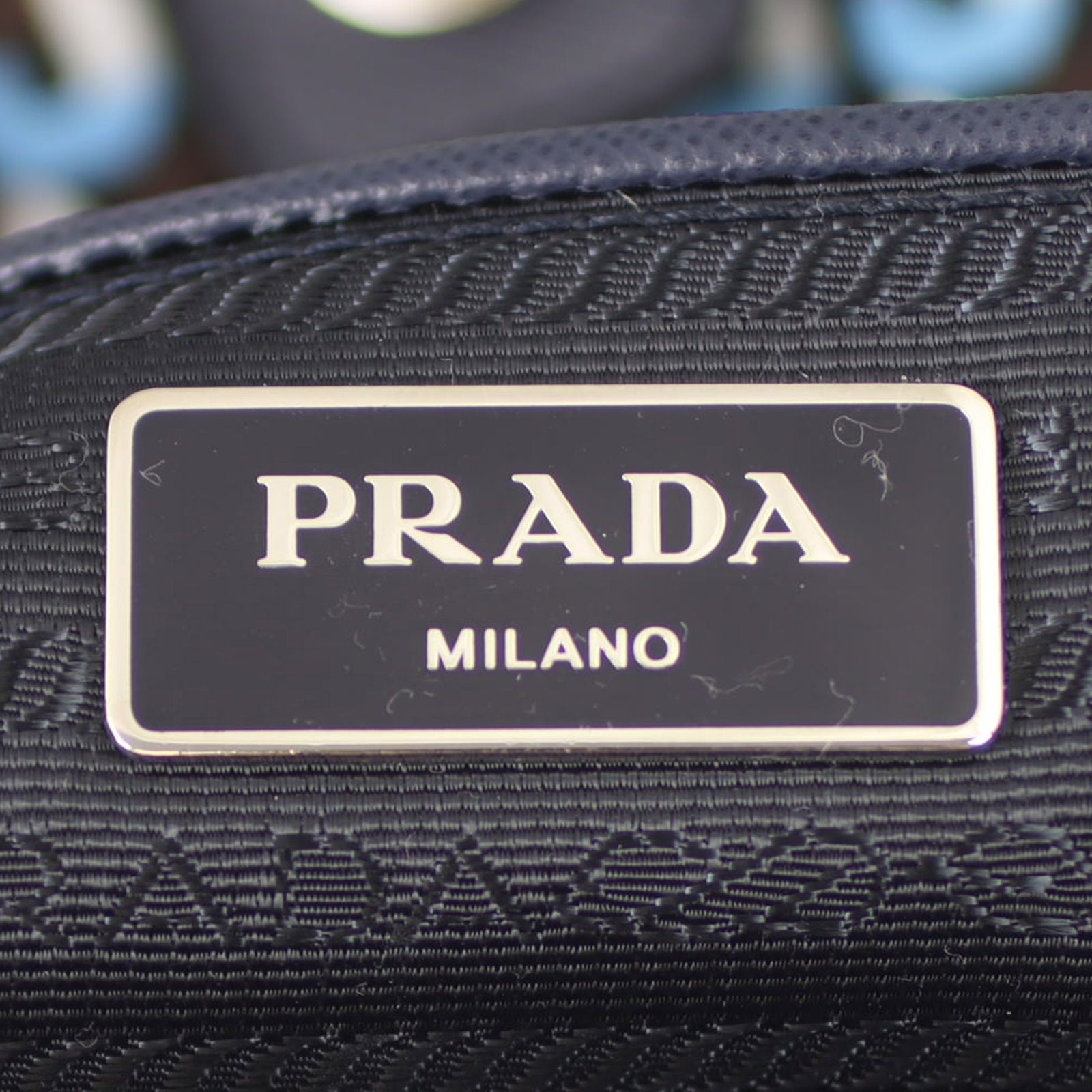 Prada Tessuto Stampato Shopping Tote Stamp