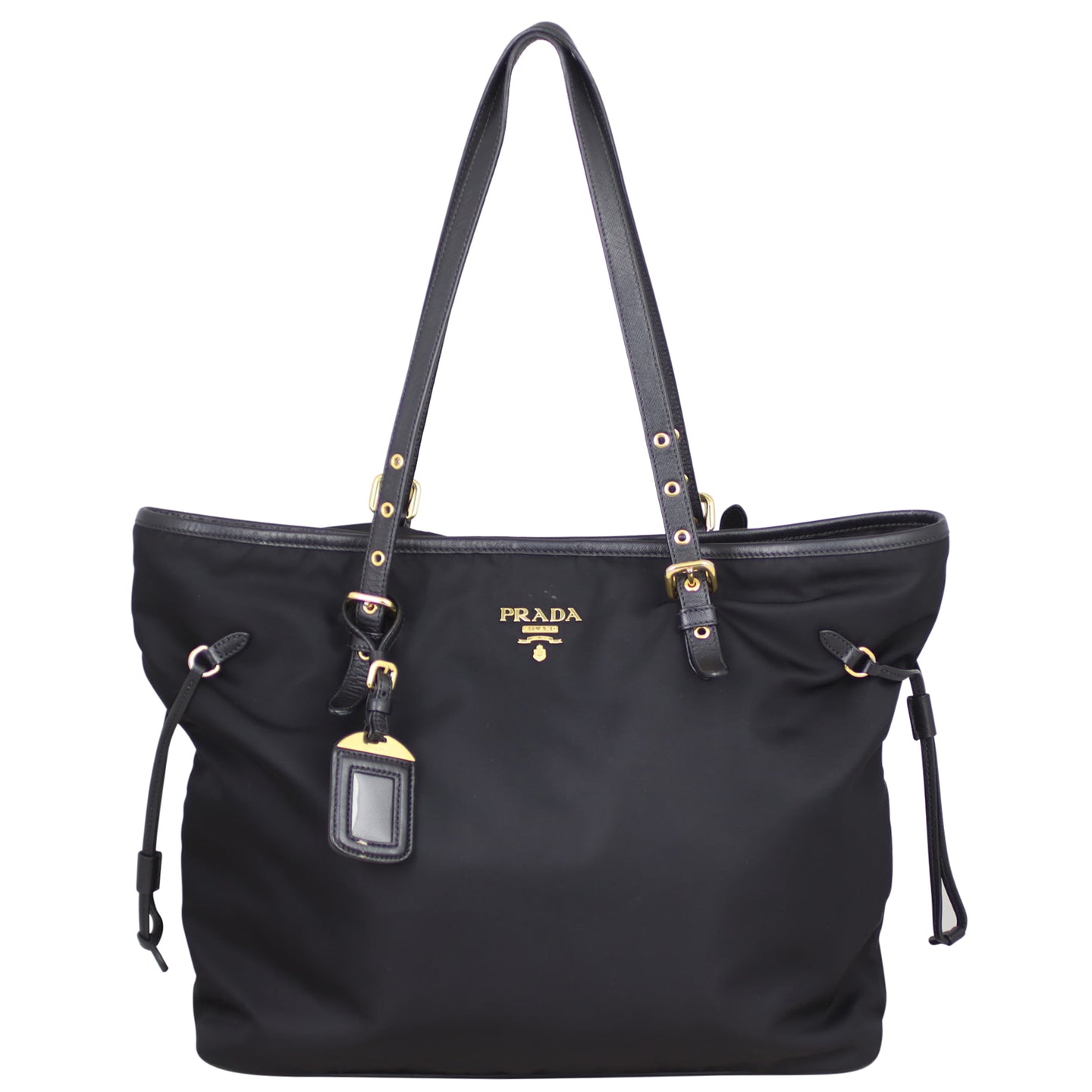 Prada Tessuto Shopping Tote Front