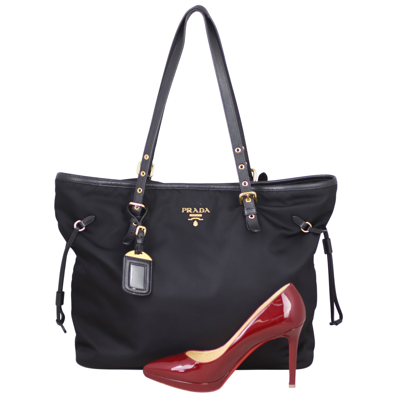 Prada Tessuto Shopping Tote Shoe