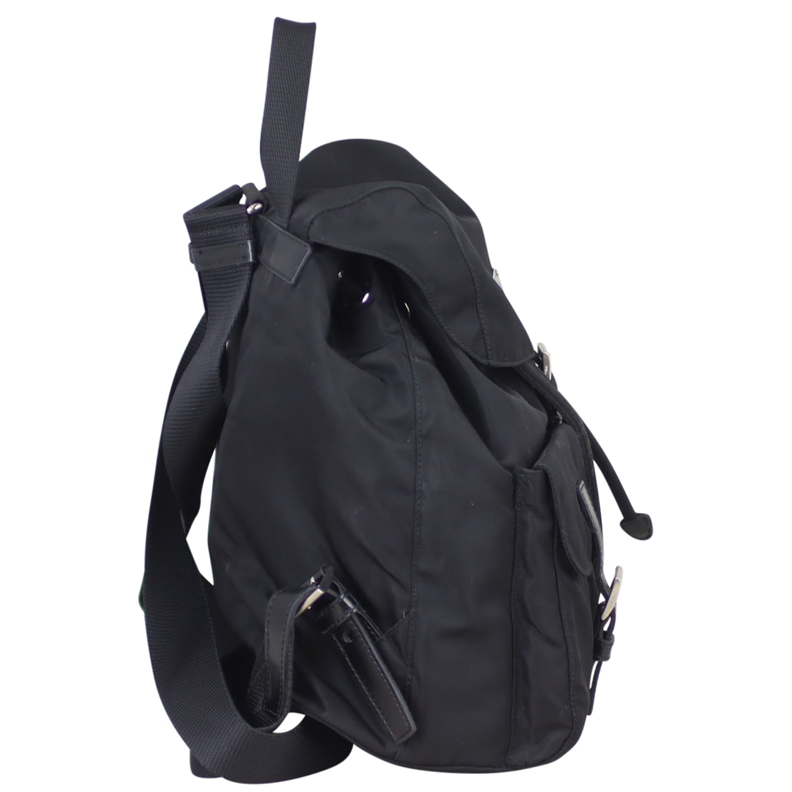 Prada Tessuto Vela Backpack Side