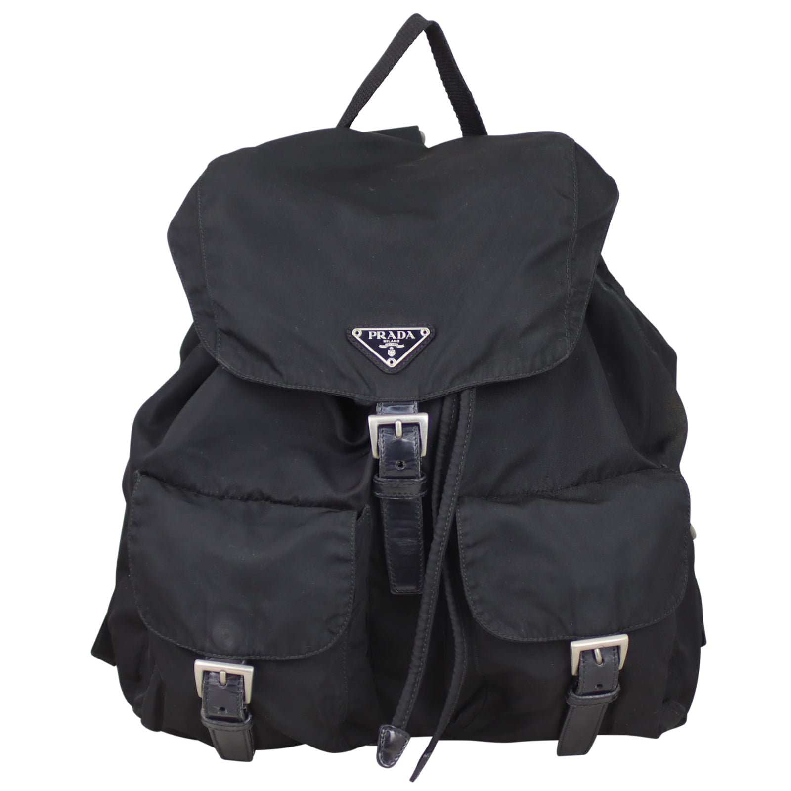 Prada Tessuto Vela Backpack Front