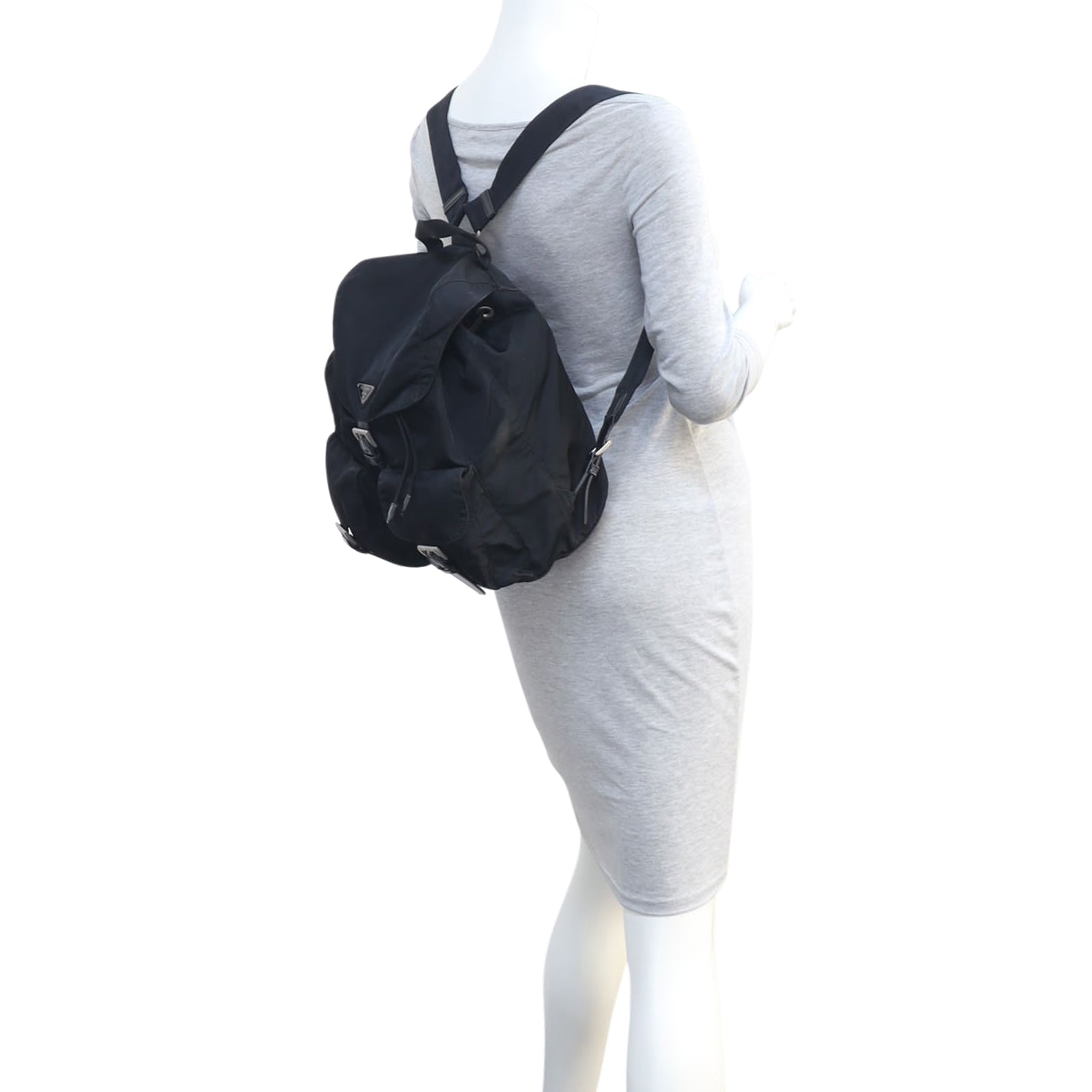 Prada Tessuto Vela Backpack Mannequin