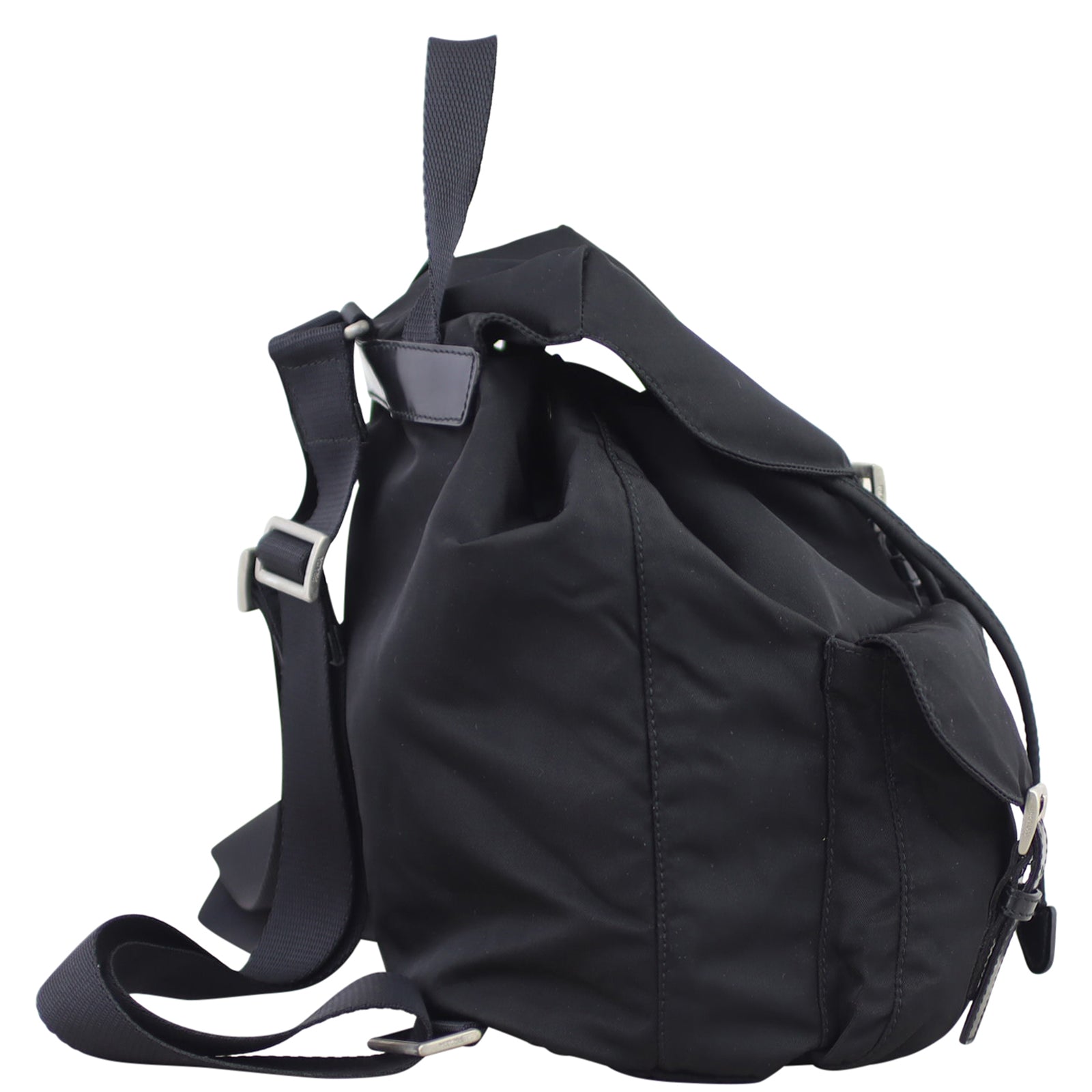 Prada Tessuto Vela Backpack Side