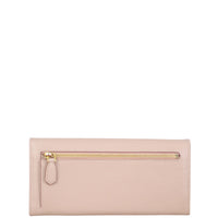 Prada Textured Continental Wallet Back