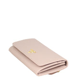 Prada Textured Continental Wallet Corner