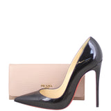 Prada Textured Continental Wallet Shoe