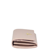 Prada Textured Continental Wallet Side