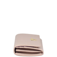 Prada Textured Continental Wallet Side