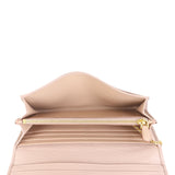 Prada Textured Continental Wallet Whole interior