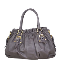 Prada Top Handle Gathered Tote Back