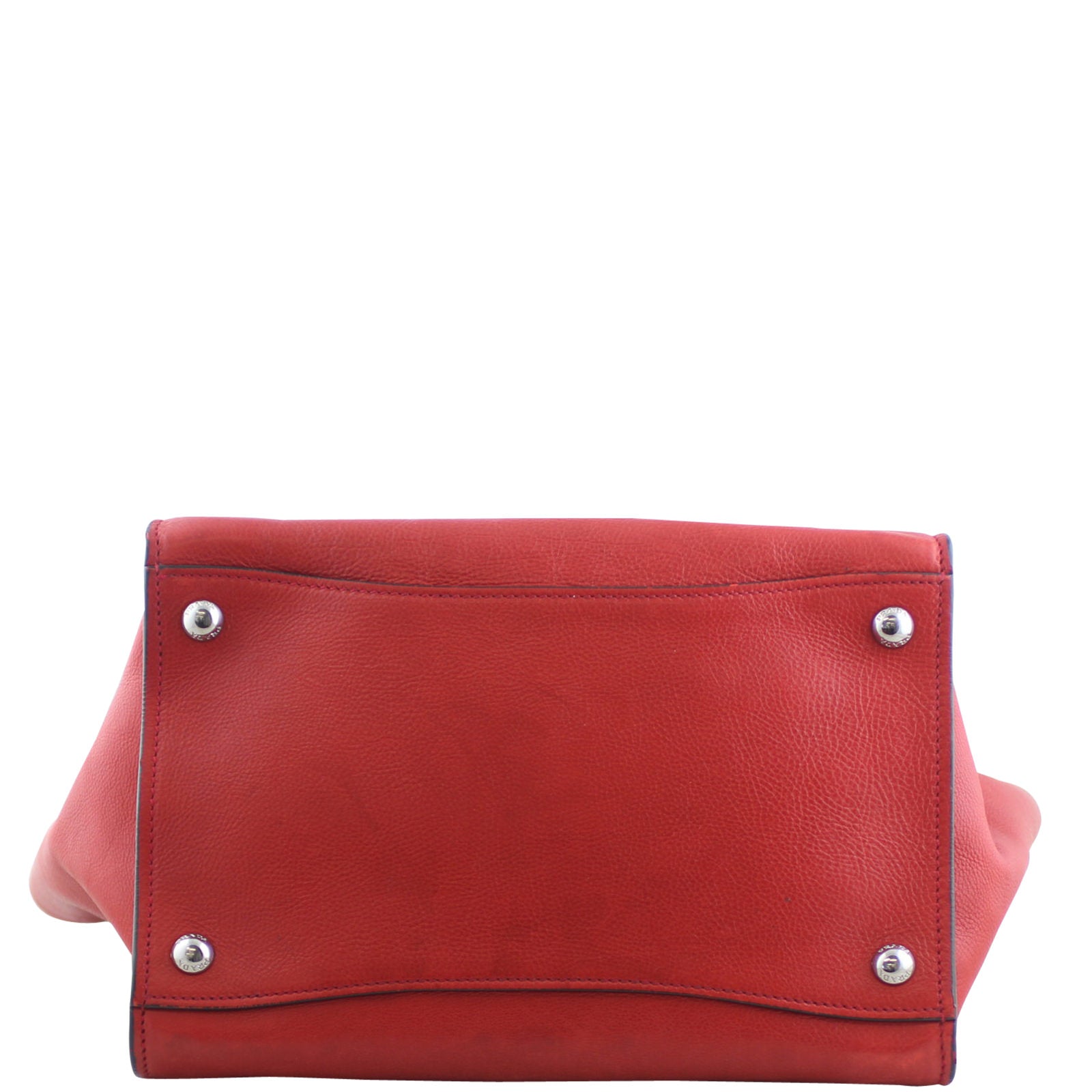 Prada Twin Pocket Glace Calfskin Tote Base