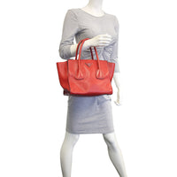 Prada Twin Pocket Glace Calfskin Tote Mannequin