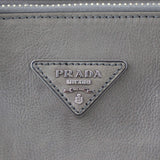 Prada Twin Pocket Glace Calfskin Tote Logo