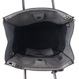 Prada Twin Pocket Glace Calfskin Tote Interior