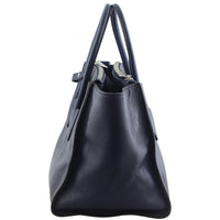 Prada Twin Pocket Glace Calfskin Tote Left