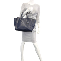 Prada Twin Pocket Glace Calfskin Tote Mannequin