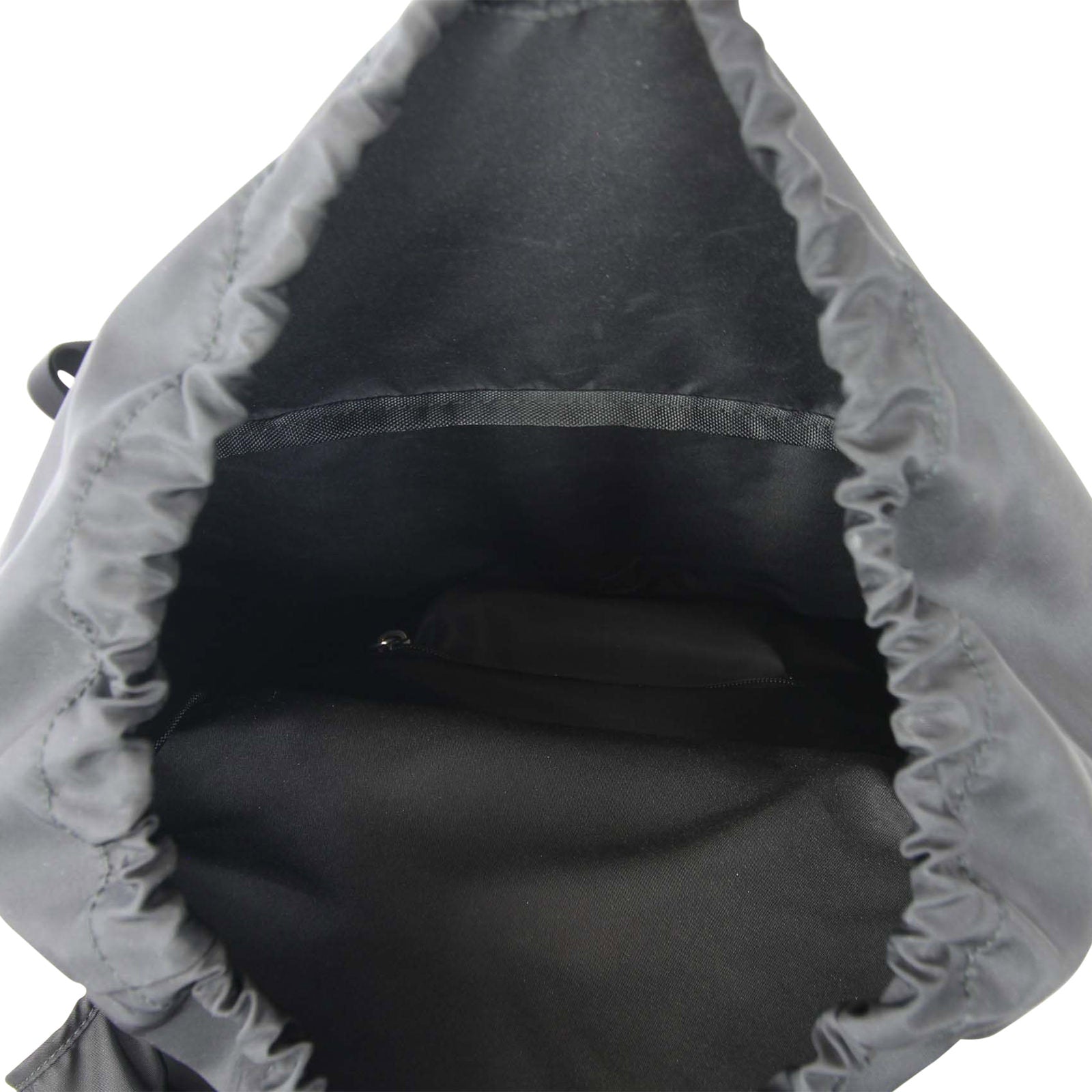 Prada Tessuto Two Pocket Backpack Interior